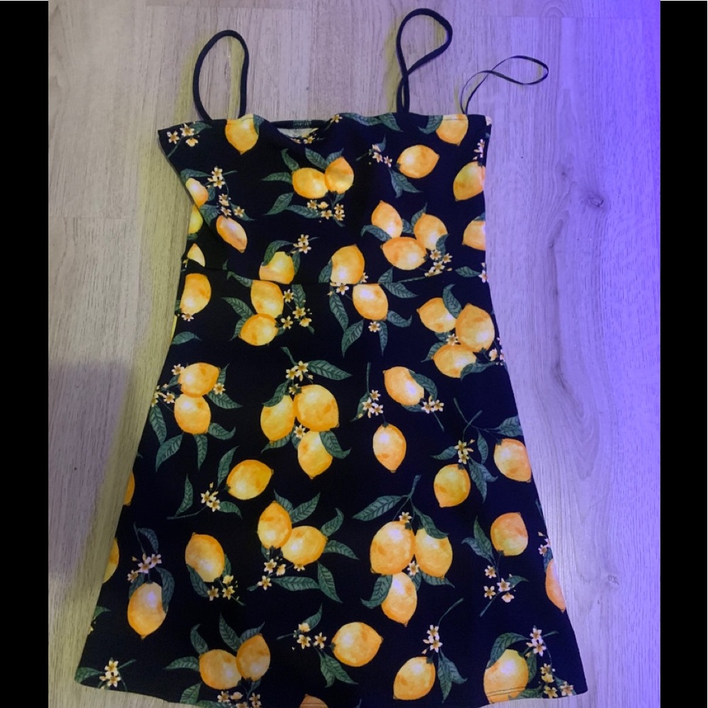 Divided Lemon Dress